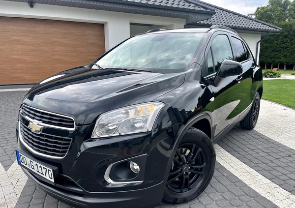 Chevrolet Trax cena 34900 przebieg: 133000, rok produkcji 2013 z Sępopol małe 436